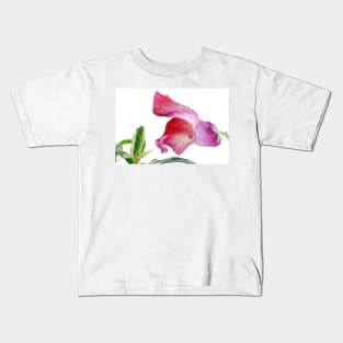 Antirrhinum majus  'Frosted Flame'  Snapdragon Kids T-Shirt